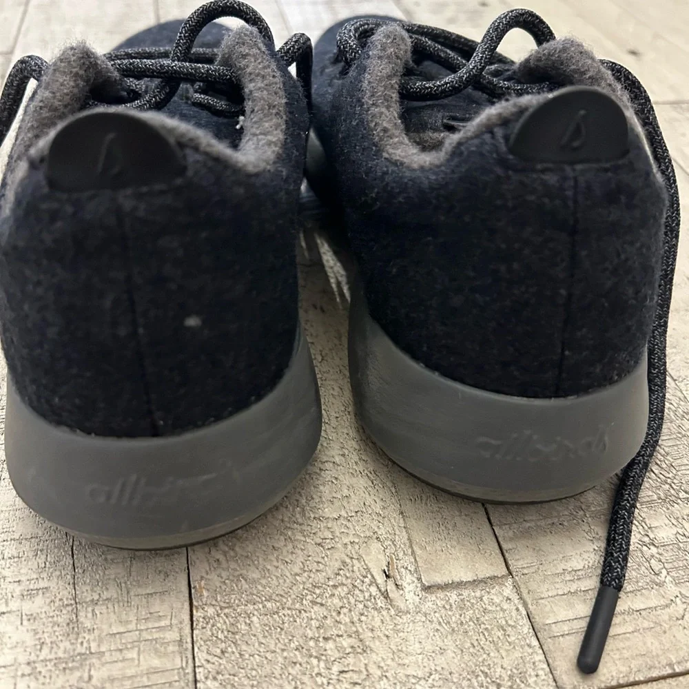 Allbirds Mizzle Runners US Women's Size 8 Gray Merino Wool‎ upper Rubber sole